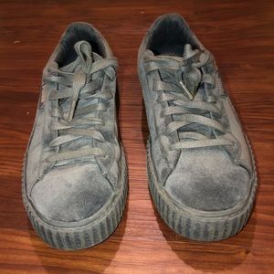 PUMA x Rihanna Fenty Creeper Velvet Glacier Grey